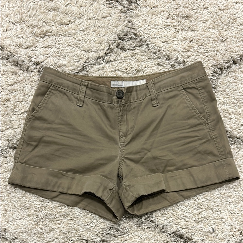 Old Navy Olive Green Women's Shorts